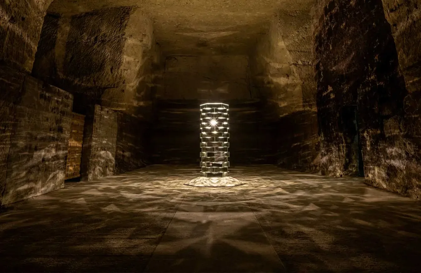 Bodegas subterráneas de Maison Ackerman en Saumur
